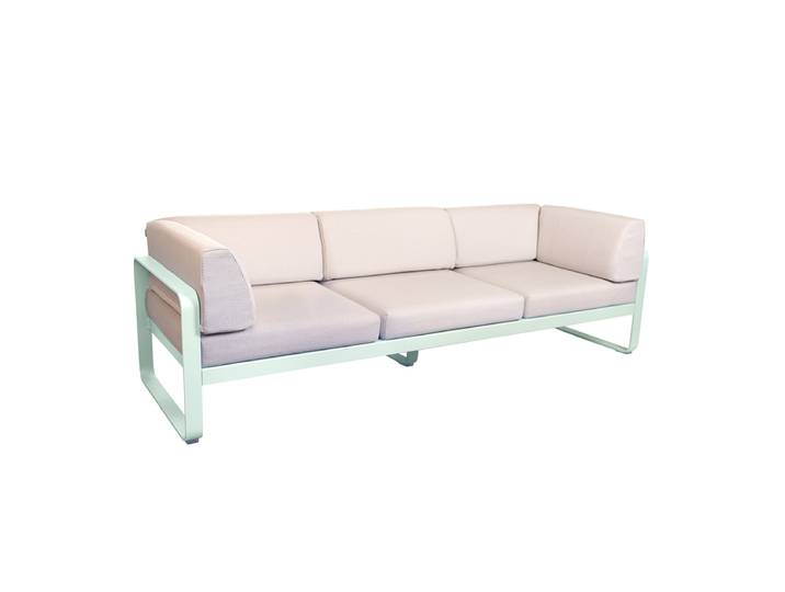 FERMOB BELLEVIE Garten-Club-Sofa 3-Sitzer