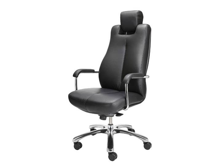 Bürostuhl SONATA XXL 110 x 66cm Schwarz/Schwarz
