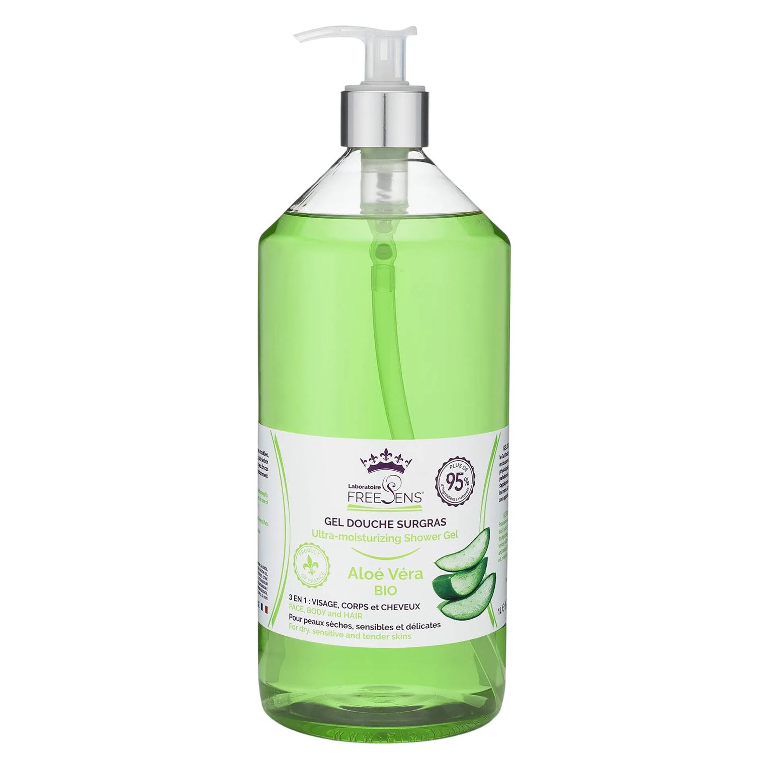 Freesens Seifenfreies Duschgel Surgras Aloe Vera (1000 ml) (3401340799840)