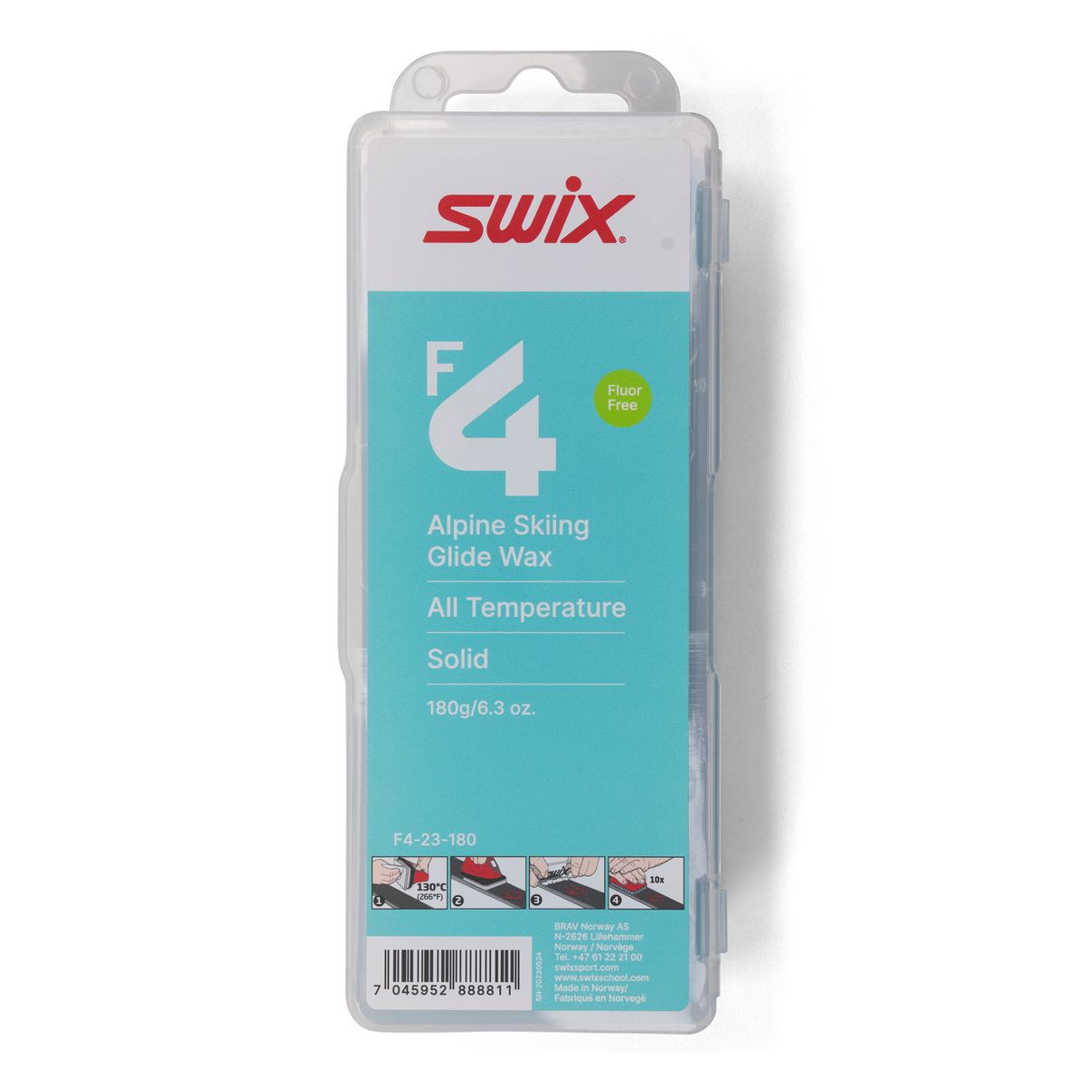 Swix F4 Glidewax 180g neutral F4-23-180