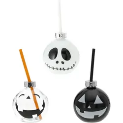 Trinkglas HALLOWEEN (BHT 10x10,50x10 cm) - BHT 10x10,50x10 cm