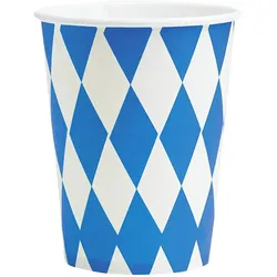 Amscan Oktoberfest Pappbecher (8er Pack, 266ml)