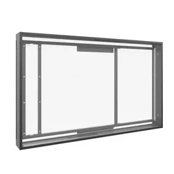 Hagor Cover-Set WH OH75 optional cover-set for WH OH 75, Digital Signage Zubehör, Schwarz