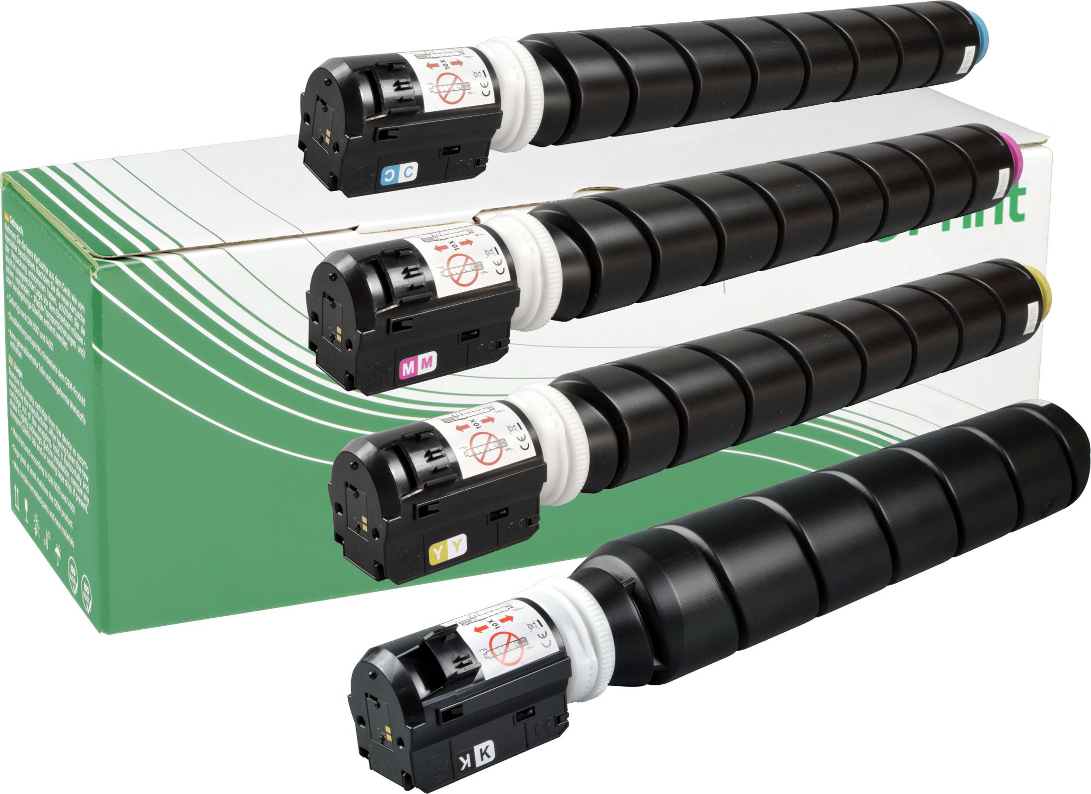 Toner kompatibel zu Canon C-EXV54 Mehrfarbig imageRUNNER Advance DX C3720i, Advance DX C3725i, Advance DX C3730i, Advance DX C3735i