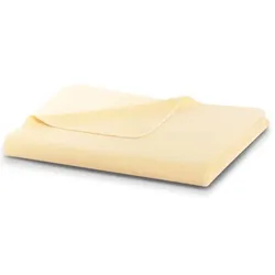 Biederlack Kuscheldecke Pearl 150 x 200 cm Baumwolle Gelb