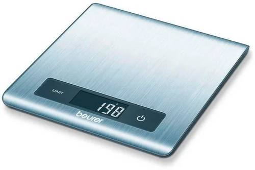 Beurer KS 51 Küchenwaage digital Wägebereich (max.)=5kg Edelstahl 203 x 182 x 15