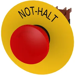 Siemens Not-Halt-Drucktaster, Schalter + Taster, Rot, Schwarz, Gelb