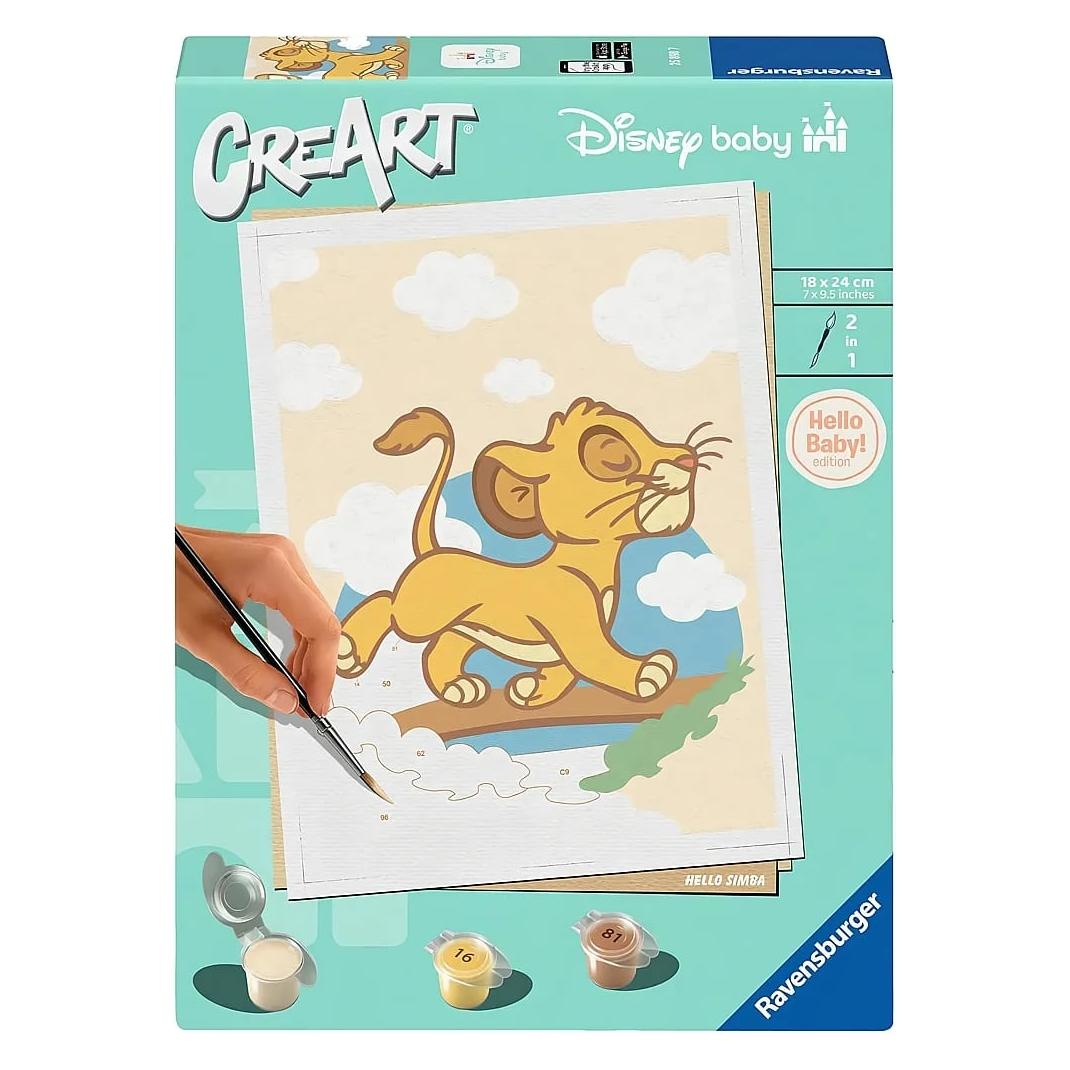 Ravensburger CreArt Hello Baby Disney Baby - Simba (0025898)