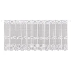 Gerster Collection Kurzgardine Hanna 150 x 45 cm Polyester Weiß