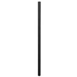 Alberts® Zaunpfosten für Zaunsysteme aus Aluminium Schwarz matt 2400 mm