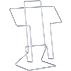 Prospekthalter JACKSON aus Draht, silber, A4 x 1, Stahl