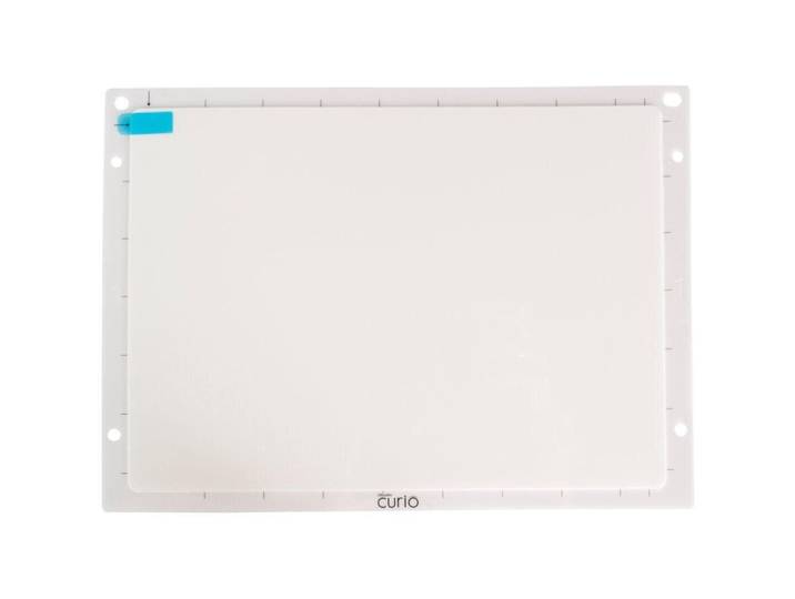 Schneidematte Silhouette Weiss Kunststoff T 15 cm B 21.5 cm