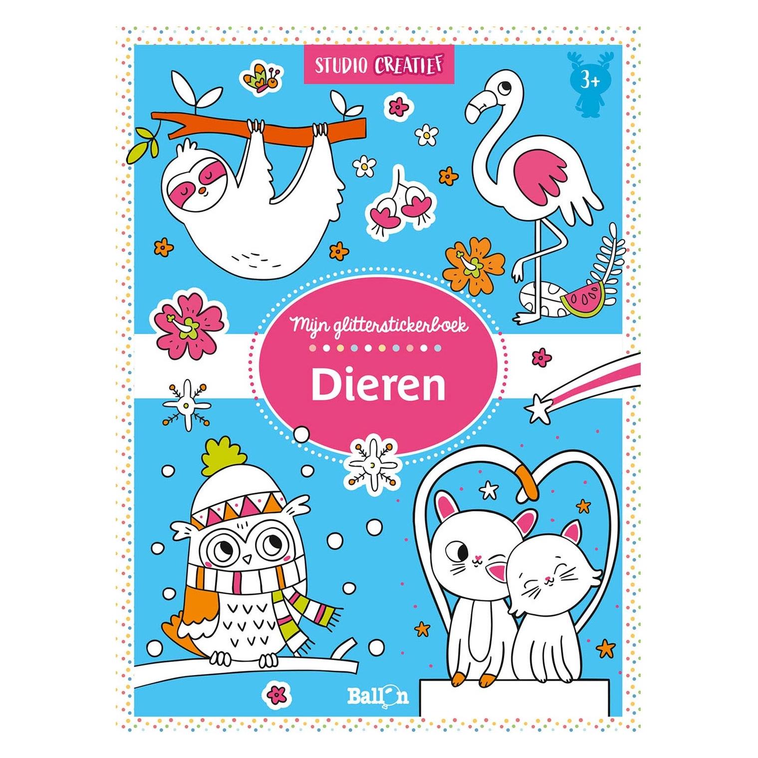 Standaard Dieren (Mijn glitterstickerboek, 1) (46783243)