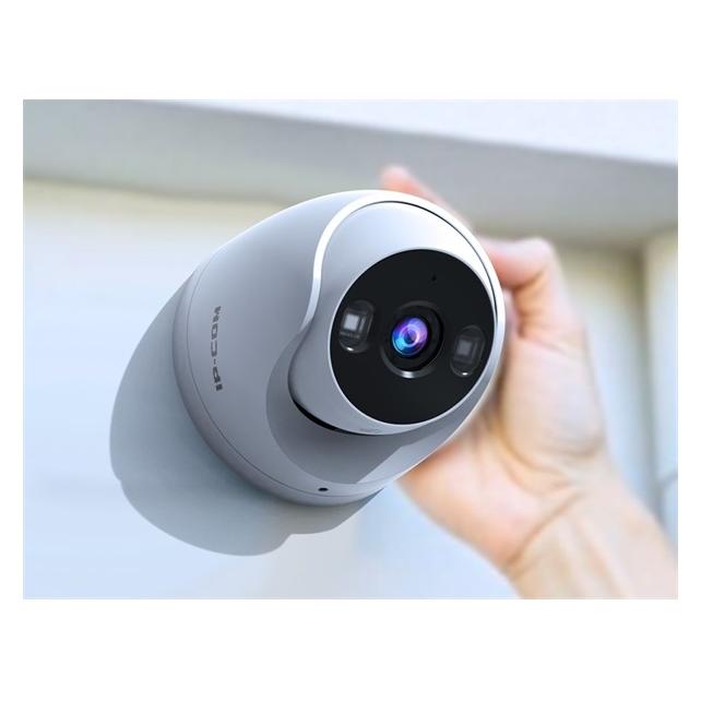 IPC IP-COM IP-Turret-Kamera - IPC3T24C (4 MP, 2,8 mm, Schutzklasse IP67, H.264, LED + IR 30 m, (BIZTENIPC3T24C28M)