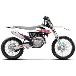 Blackbird, Motorrad Zubehör, Aufkleber-Set KTM SX/SX-F '19-'22, EXC/EXC-F '20-'23 RETRO KTM