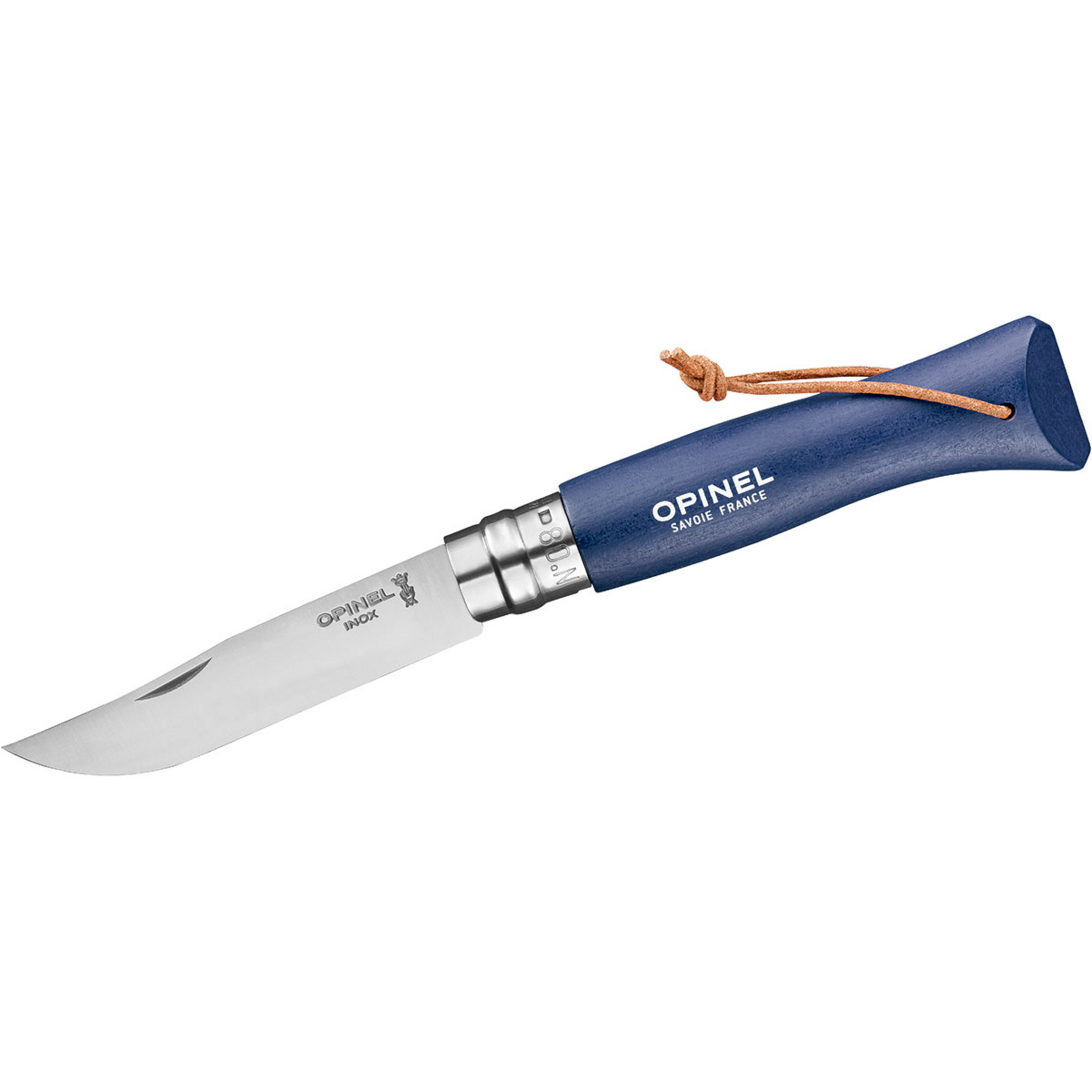 Opinel No 08 Colorama messer Taschenmesser blau