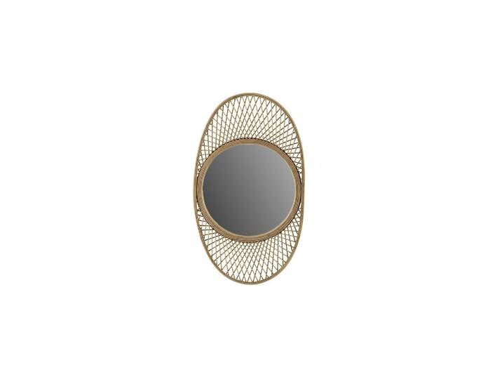 Miroir ovale en bambou Moon