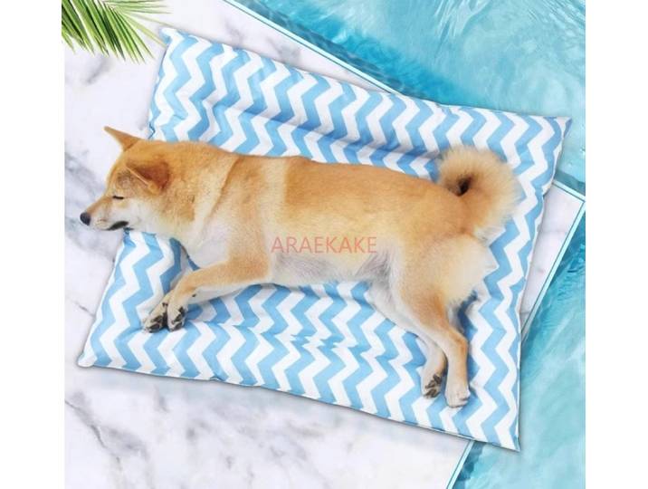 Coussin de glace pour animaux de compagnie, nid de glace pour chien, tapis rafraîchissant, fournitures de couchage d'été, nid de couchage, matelas de couchage pour chat d'été, tapis