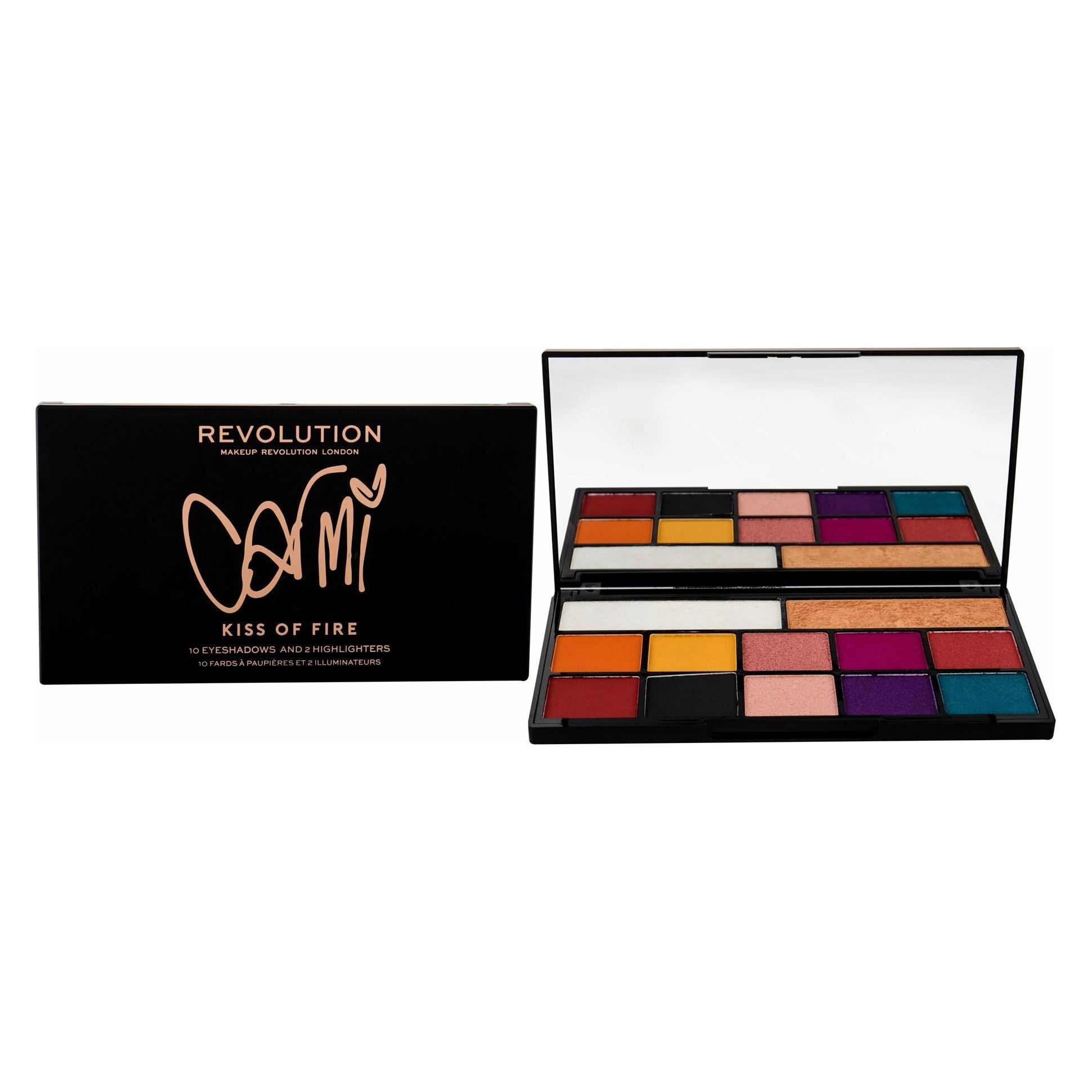 Makeup Revolution X Carmi Eyeshadow & Highlighter (Kiss Of Fire) (12385903)