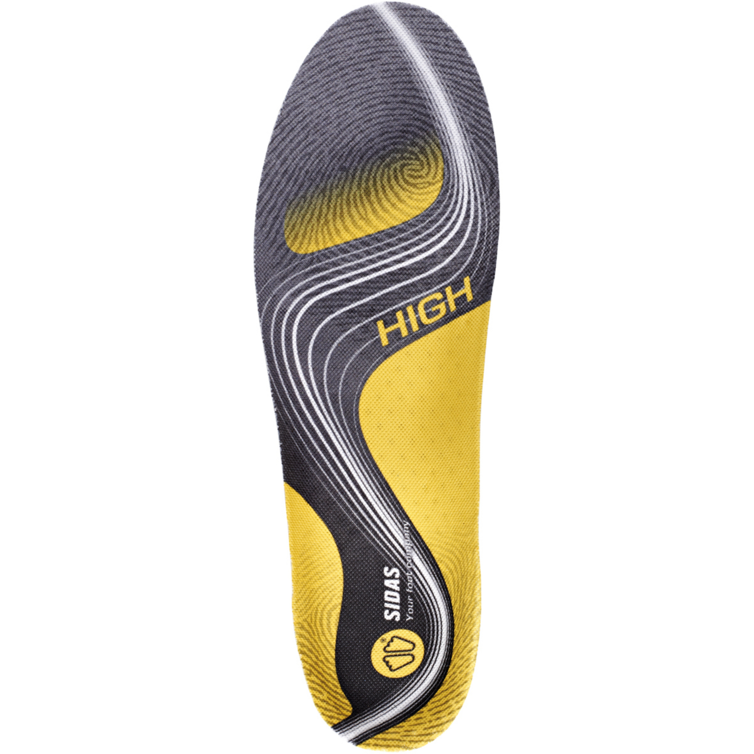 Sidas 3Feet Activ High Einlegesohle Schuhzubehör schwarz Größe 46