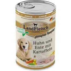 Landfleisch Junior Huhn, Ente & Kartoffeln mit Gartengemüse | 6x 400g