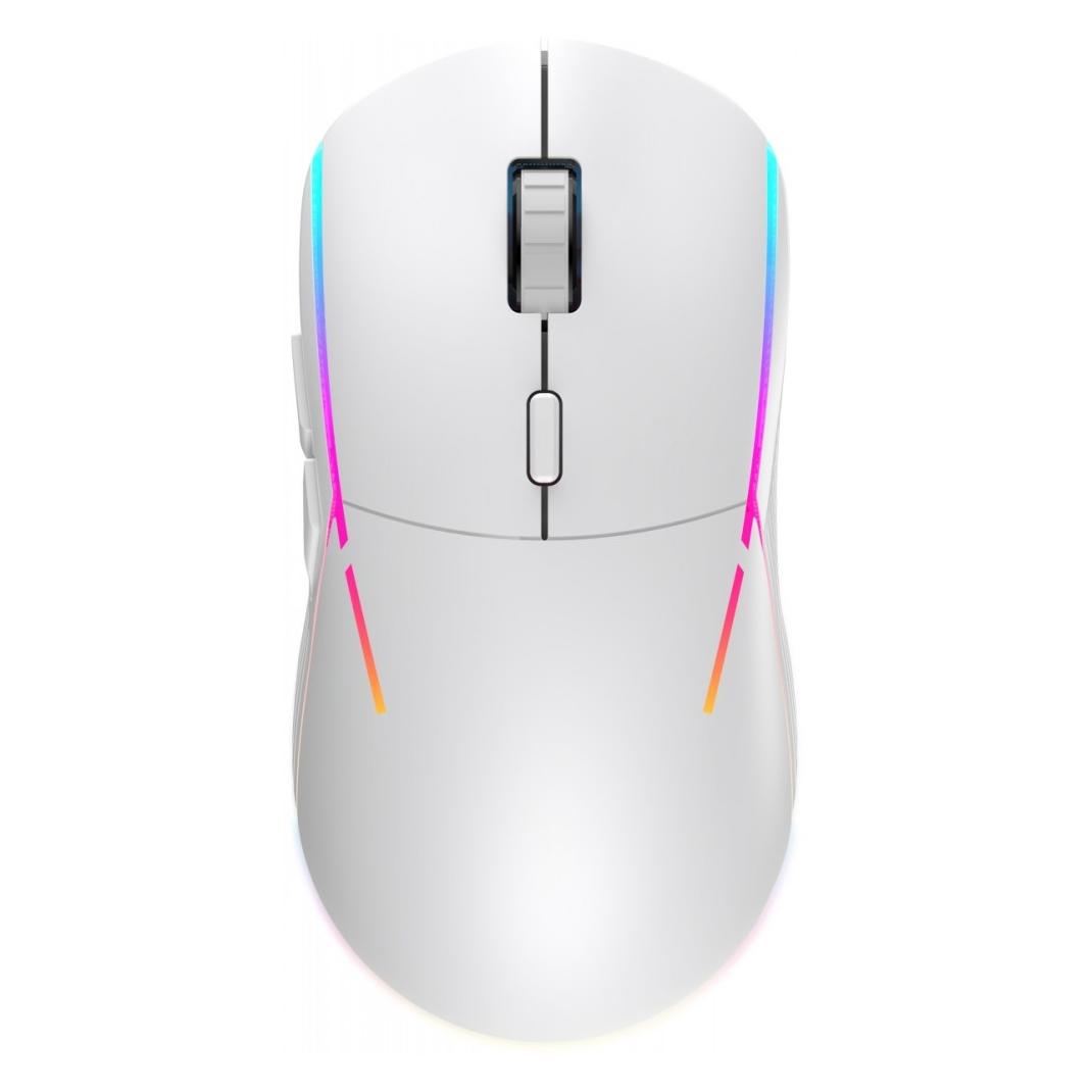 Yenkee Samurai YMS 3500WH Gaming-Maus, Dual Link, Akku (Kabelgebunden, Kabellos) (YMS 3500WH)