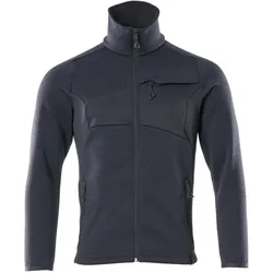 MASCOT Herren Strickpullover mit Reißverschluss ACCELERATE Schwarzblau XS - 18105-951-010-XS - Schwarzblau