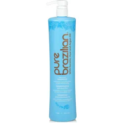 Pure Brazilian, Shampoo, Pure Brazillian - Anti-Frizz Shampoo - 1000 ml (Flüssiges Shampoo, 1000 ml)