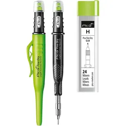 Vasalat, Bleistift, Pica Tieflochmarker Fine-Dry 0.9 Bohrlochmarkierer 24 Ersatzminen H (0.90 mm, H, 1x)