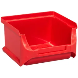 Allit Sichtlagerkasten rot Größe 1