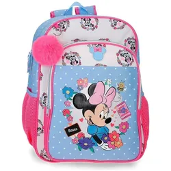 Disney, Kindergartentasche, Minnie Flowers adaptable backpack 40cm
