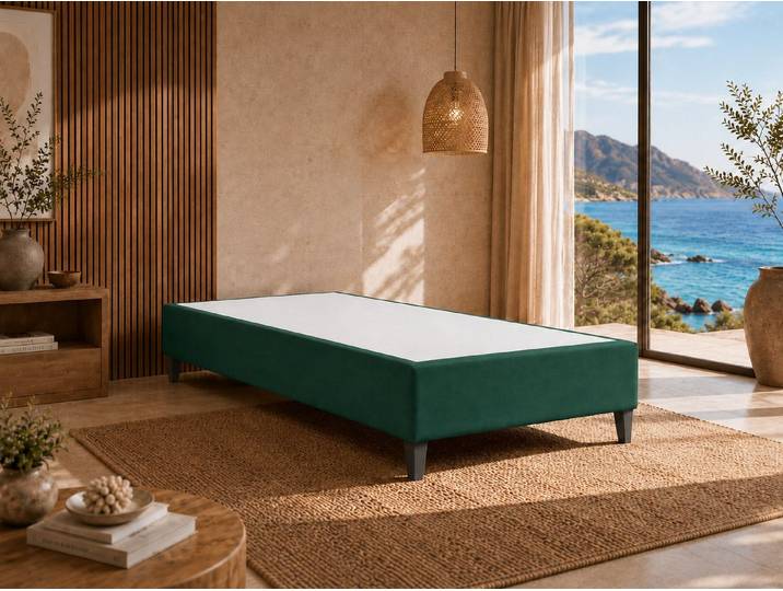 Best for Home Boxspringbett Rahmen – Massivholz, 12 cm Füße, Stabil & Zuverlässig (Seniorebett, Matratze, Jugendbett, Kinderbett, 70x200 80x200 90x200 100x200 cm), Komfortbett, Boxspringgestell, flexible Liefermöglichkeiten
