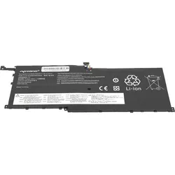 Movano Akku 00HW028 01AV439 für Lenovo X1 Carbon 20FB - 3290 (3290 mAh), Notebook Akku, Schwarz