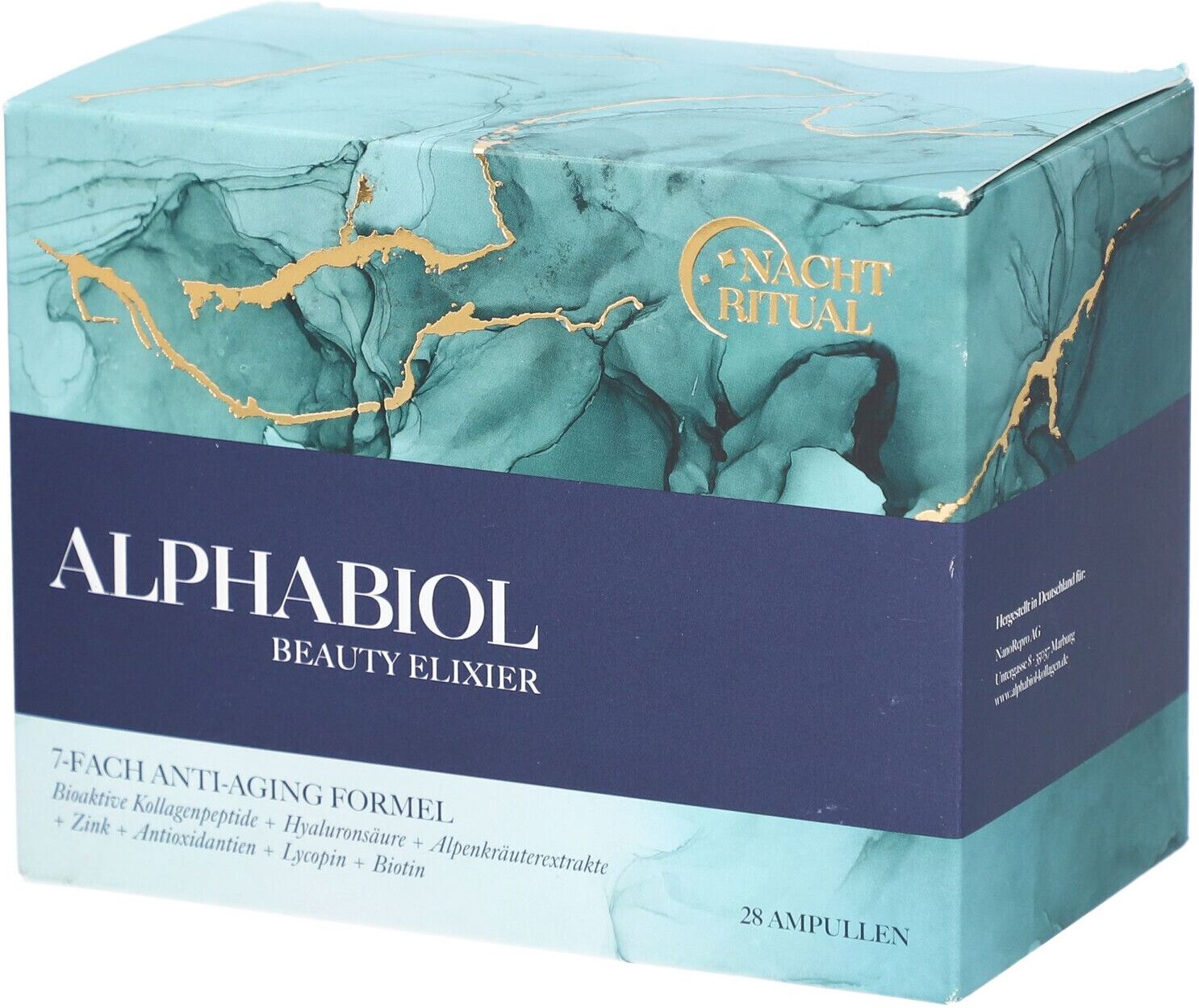 Alphabiol Beauty Elixier 7fach Anti-Aging Formel 28x25 ml Trinkampullen