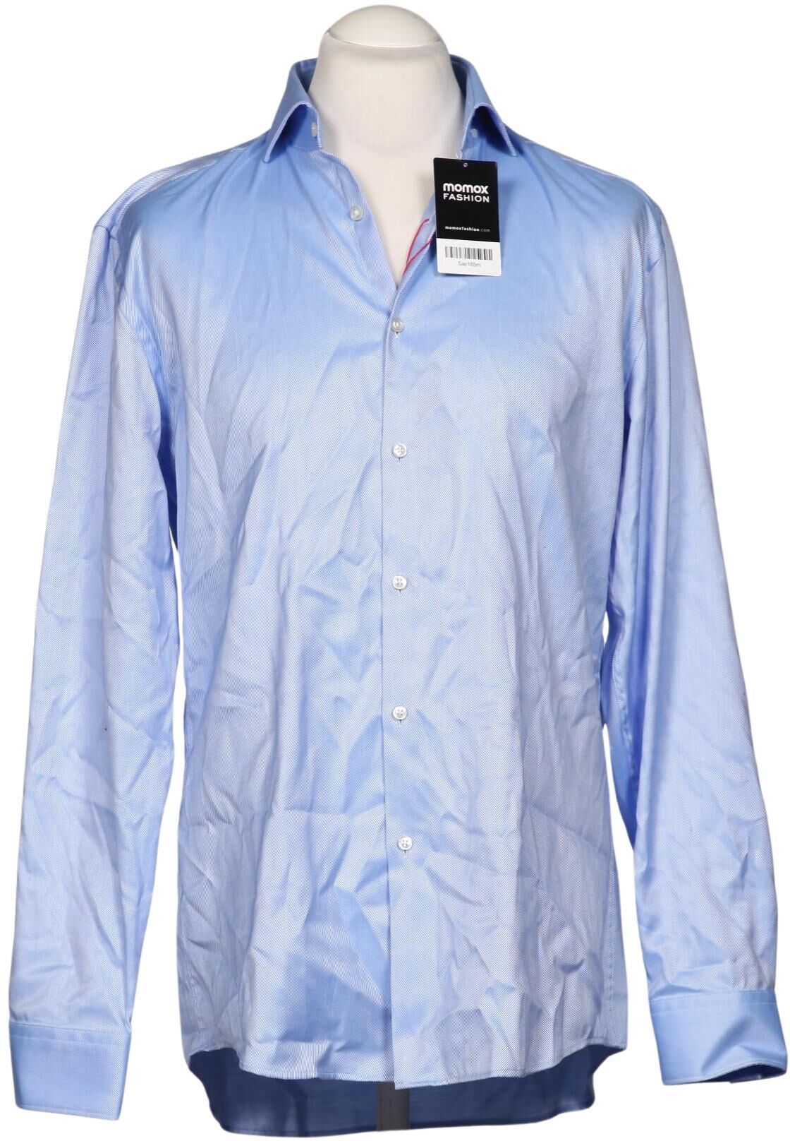Hugo by Hugo Boss Herren Hemd, Hellblau, Gr. 41, Baumwolle - Second Hand