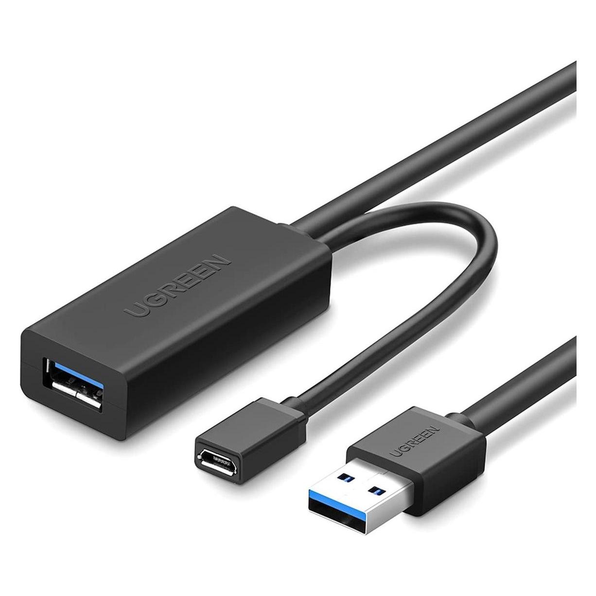 Ugreen USB 3.0 Verlängerungskabel mit Repeater Signal Booster (10 m) (20827)