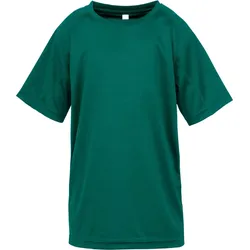 SPIRO Kinder Sport Shirt 'Aircool' T-Shirt S287J bottle green L (9-10)