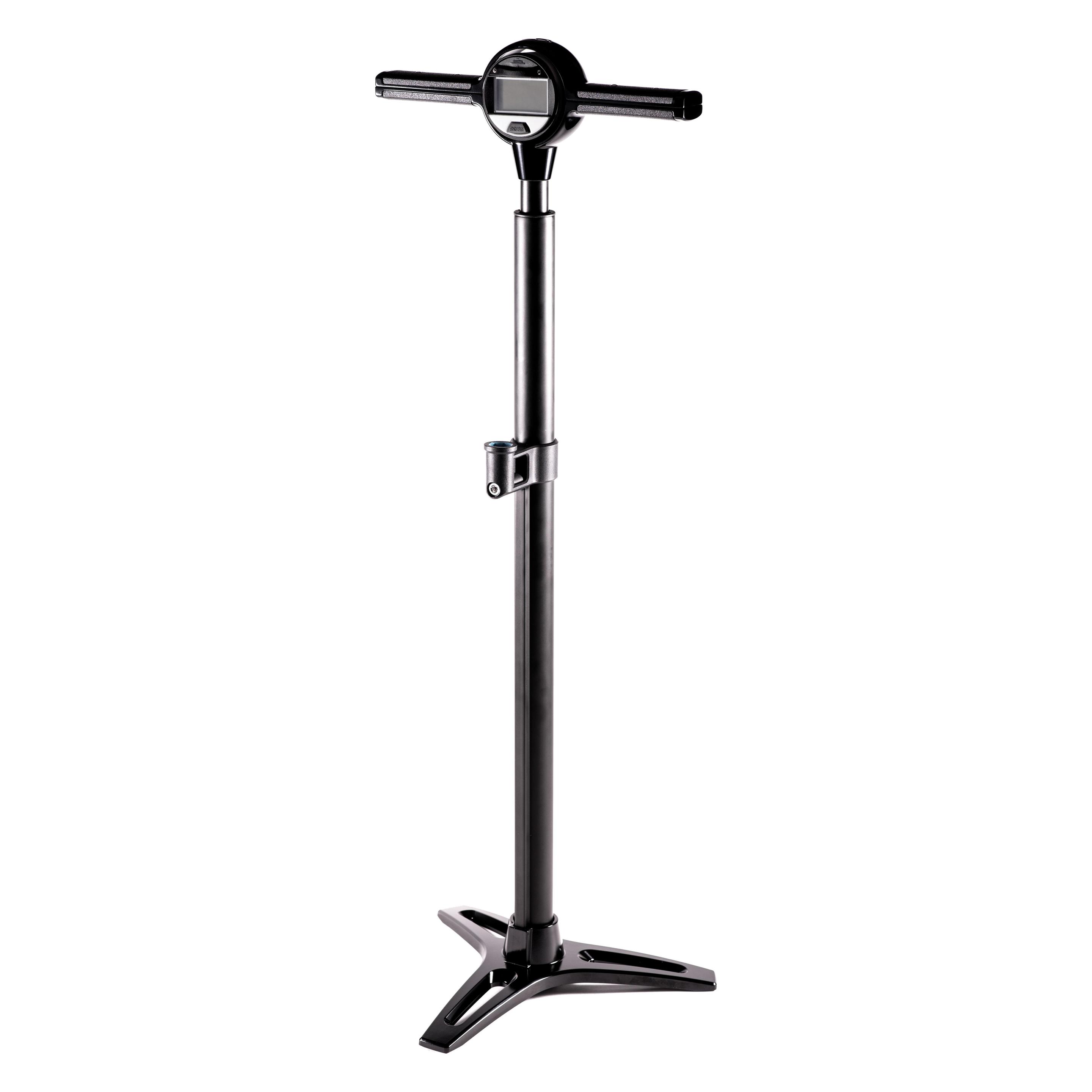 Crankbrothers Floor Pump Manometer + Schlauch, Klic Standpumpe, digital, black (40080412)