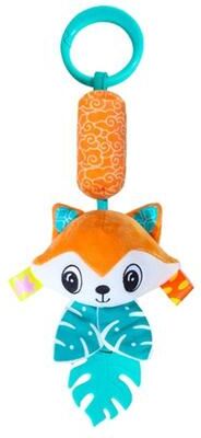 Uplifted Finds Baby Rattles Hanging Toys For Car Seat, Crib, And Stroller Montessori Sensory Plush Toys fox