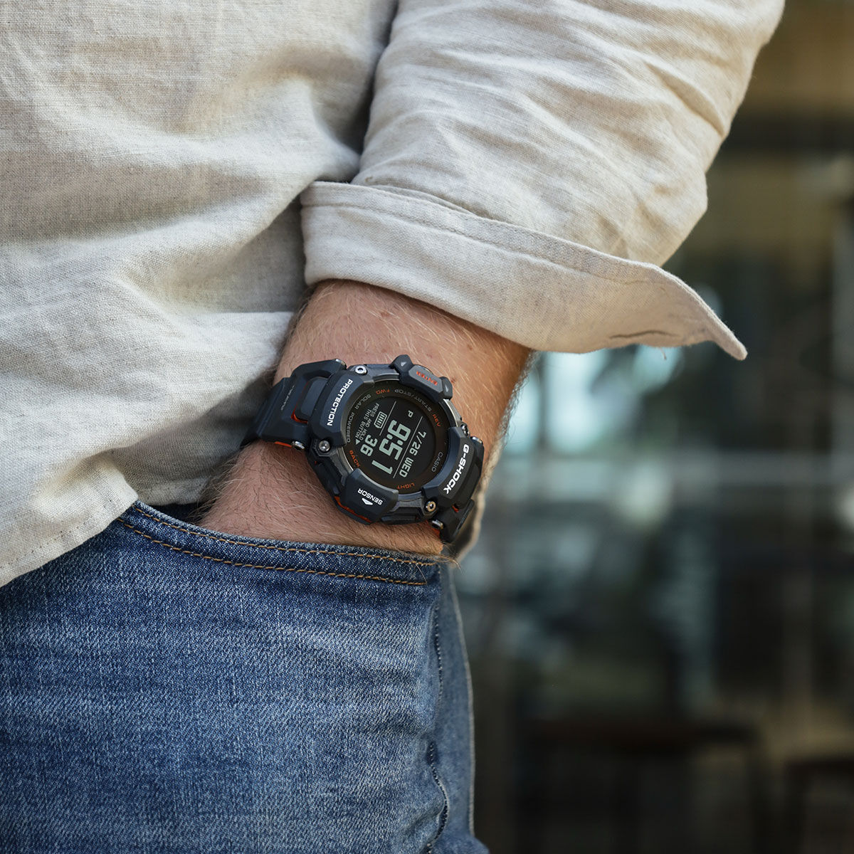 Casio G-Squad GBD-H2000-1AER sykemittari
