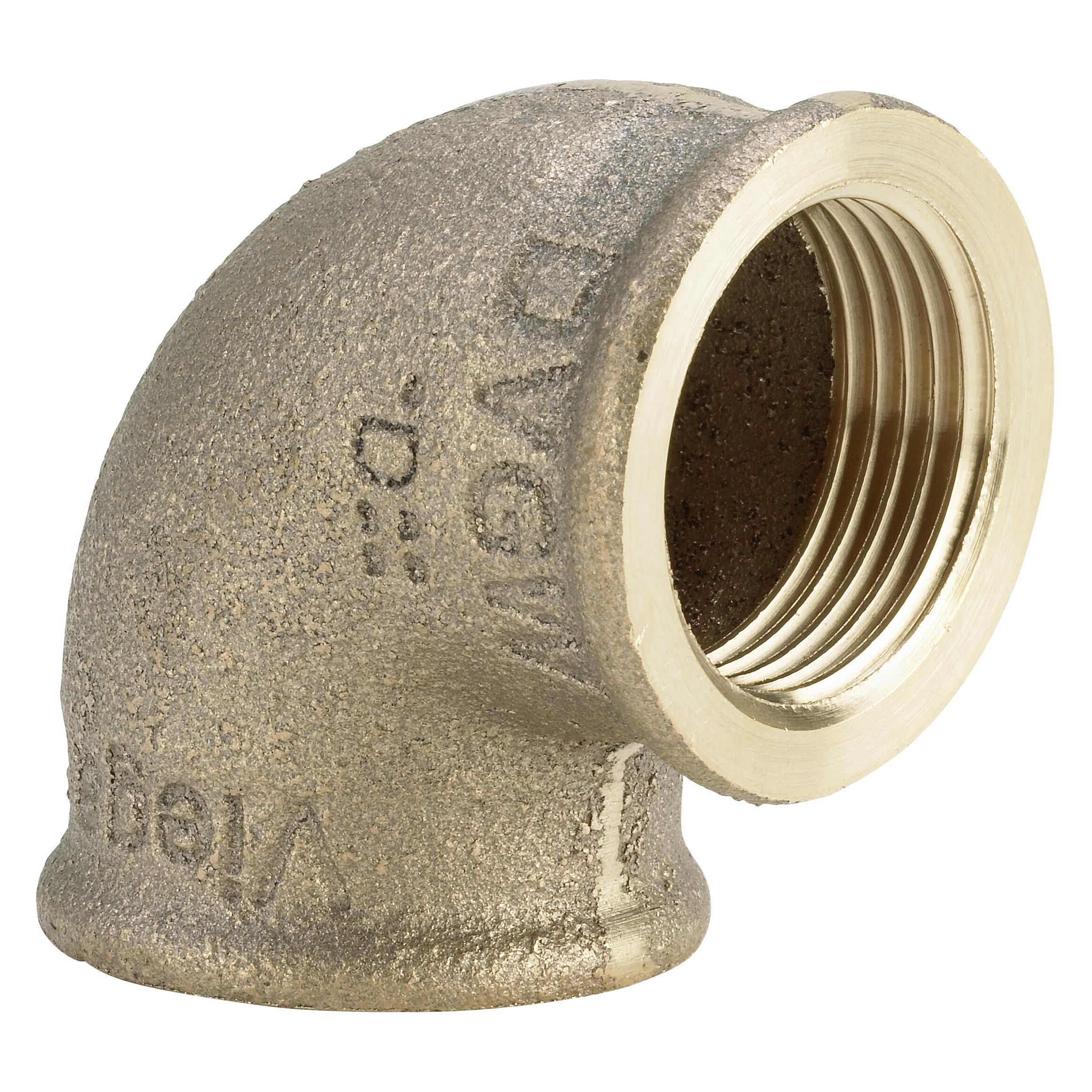 Viega 3090 Winkelstück 90 ° Buchse auf Buchse 3090 1 Bronze (269234)