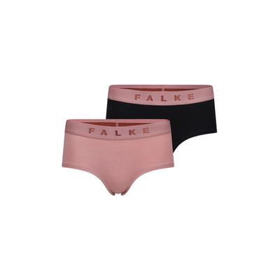 Hipster FALKE "Daily Comfort", Damen, Gr. XS, 2 Stk., rosa (sortiment (0050)), Unterhosen