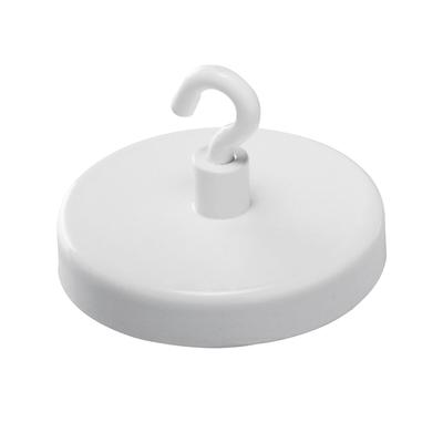 magnetoplan Hakenmagnet, weiá, Durchmesser: 47 mm