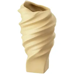 Rosenthal Miniaturvase Porzellan Vase SQUALL FOSSIL - gelb