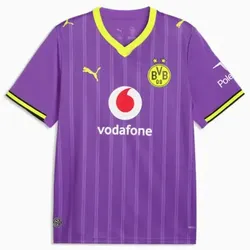 Puma Borussia Dortmund 3rd Trikot 26/27 Herren - lila/gelb - 2XL