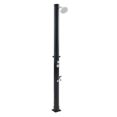 Helloshop26 - 215 cm 18 Liter schwarze Solar-Gartendusche