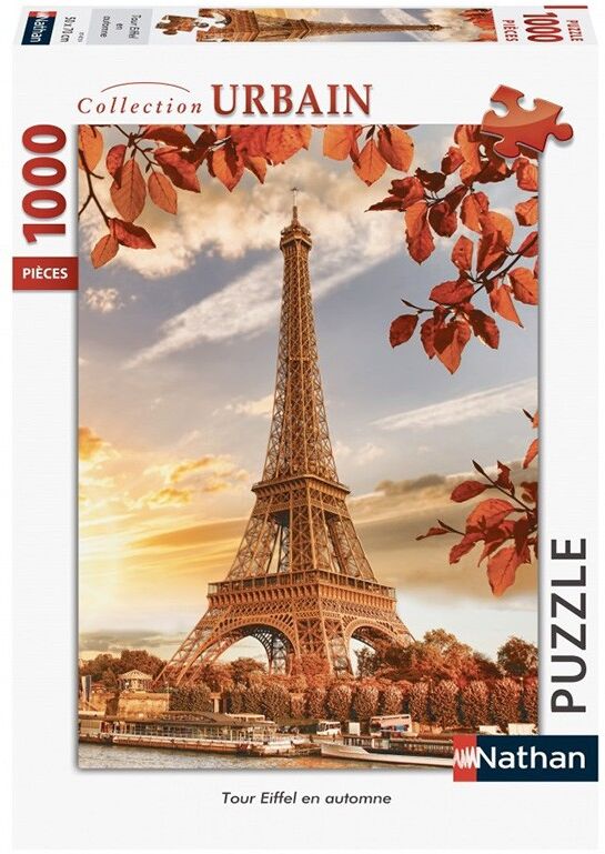 Nathan Puzzle 1000 pcs Collection Évasion - Tour Eiffel en automne