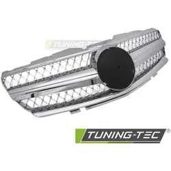 Sportgrill Chrom passend für Mercedes SL R230 01-06