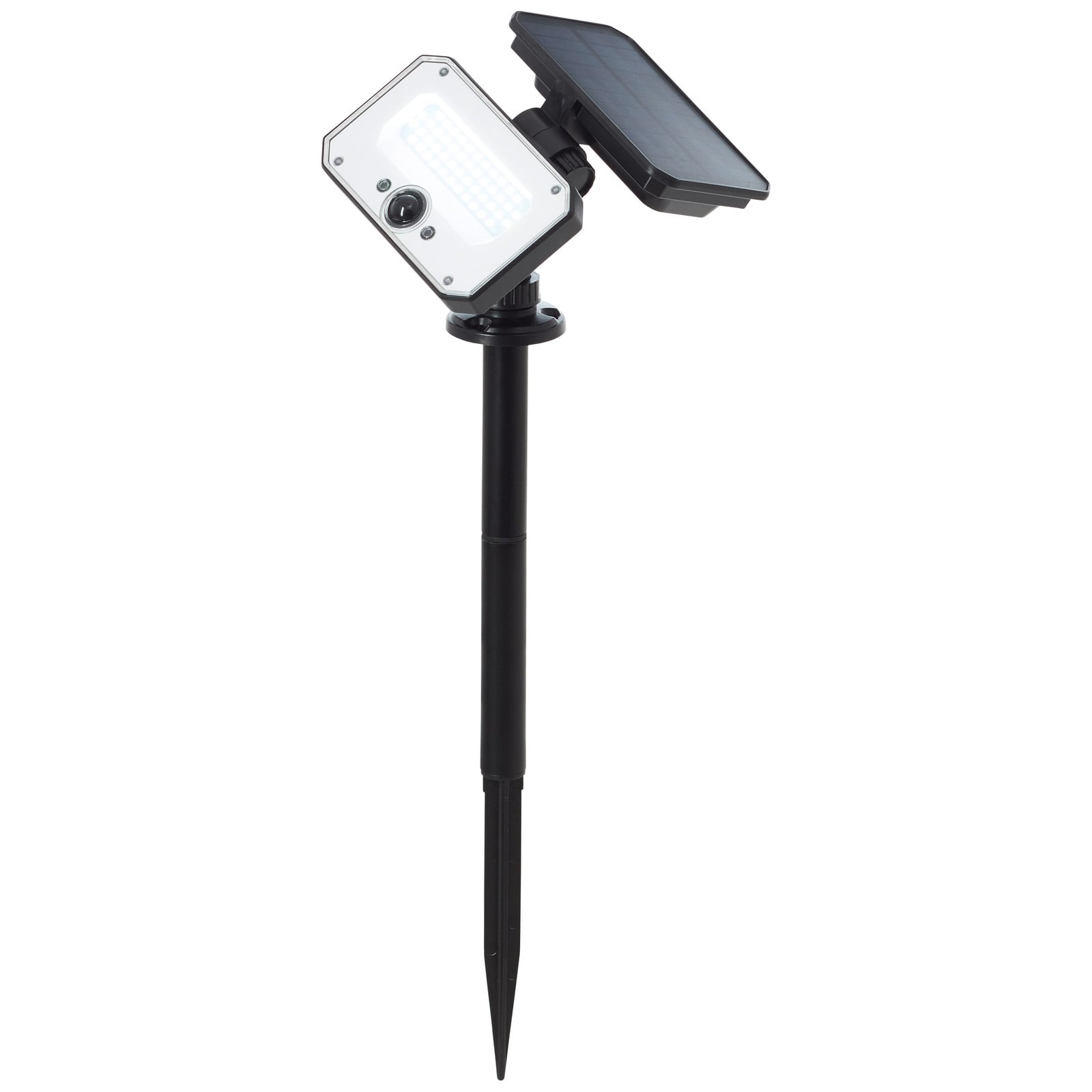 Brilliant Solar LED grondspies met bewegingssensor en 4W vermogen, zwart
