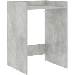vidaXL Tony, Waschmaschinenschrank, Grau
